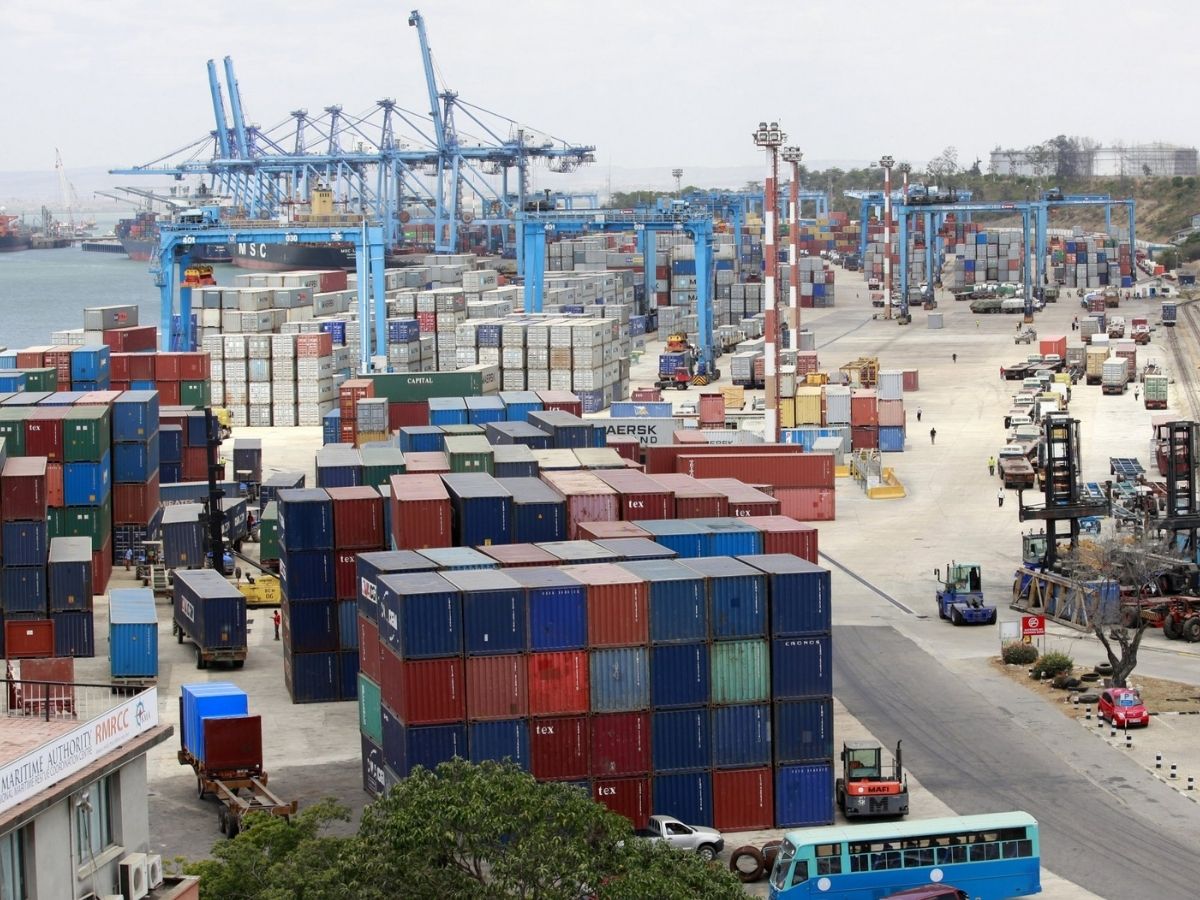 Home Mombasa Port container yard